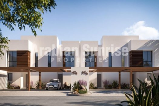 Single Row— 3bd Townhouse in yas island-NOYA viva
