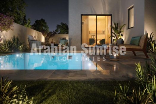 Single Row— 3bd Townhouse in yas island-NOYA viva